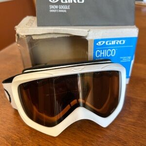 Giro Chico Youth Snow Goggles - Blue and Silver